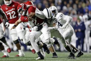 WVU's offensive line needs to hold off Penn State's vaunted pass rush
